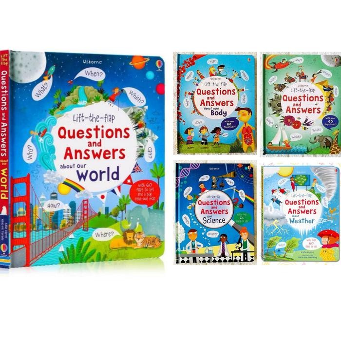 

Buku Edukasi Usborne Lift the Flap Q & A