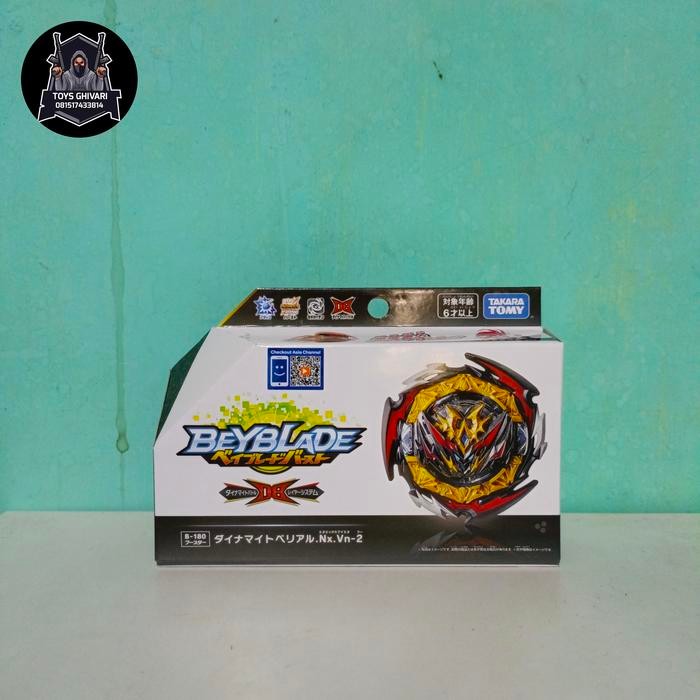 Beyblade Burst DB S6 B-180 Booster Dynamite Belial Original Takara Tomy
