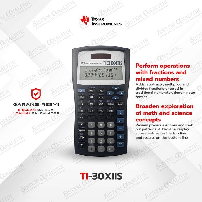 

X689 Ti-30Xiis Scientific Calculator
