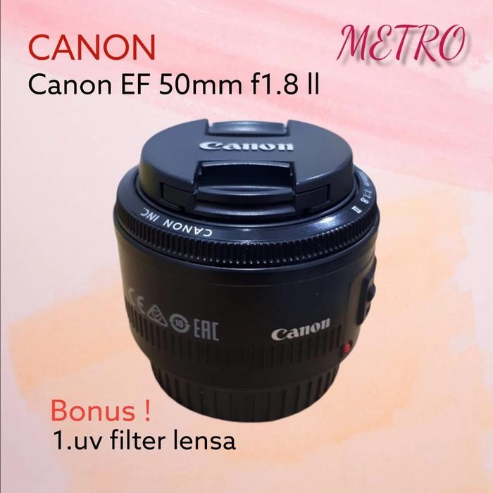CANON EF 50MM F1.8 IS II / LENSA CANON EF 50MM F1.8 II / LENSA FIX CANON