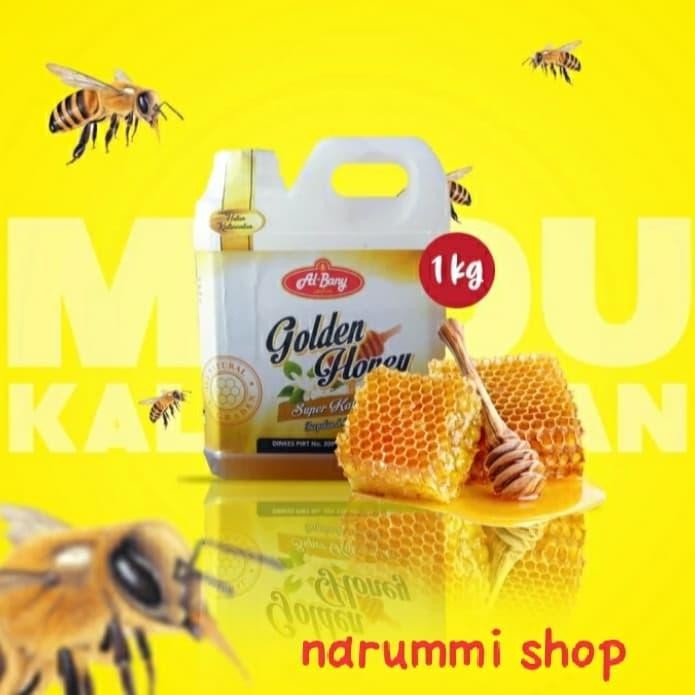 

madu asli dan murni kalimantan golden honey al- bany 1kg