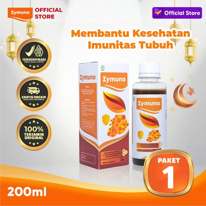 

ZYMUNO 100% Madu Asli Herbal Alami - Tingkatkan Daya Tahan Tubuh