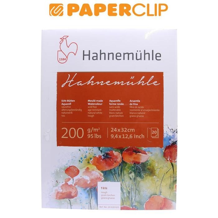 

WATERCOLOR PAD HAHNEMUHLE 20S 10628025 ROUGH