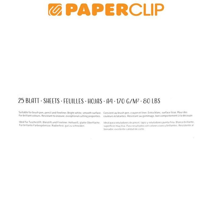 

SKETCHBOOK A4 HAHNEMUHLE HAND WRITING PAD 170G 10628991