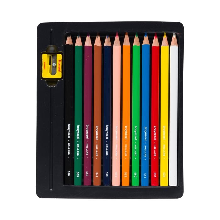 

Bruynzeel Triple Colour Pencil Set 12 colours