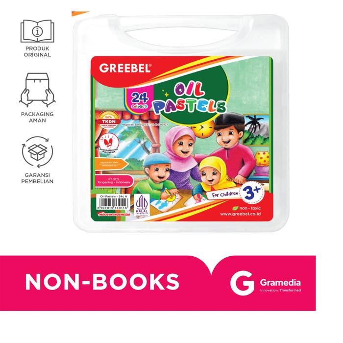 

Crayon GREEBEL OIL PASTEL PP - 24C - 2 HL