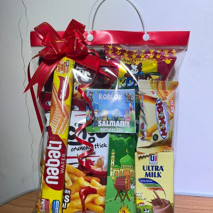 

SOUVENIR PARCEL SNACK ULANG TAHUN /PARCEL CIKI EVENT