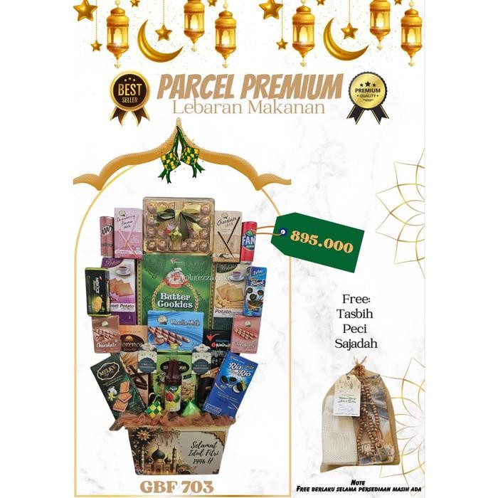 

Parcel Lebaran GBF 703, Hamper Snack, Hamper Lebaran, Parcel Premium