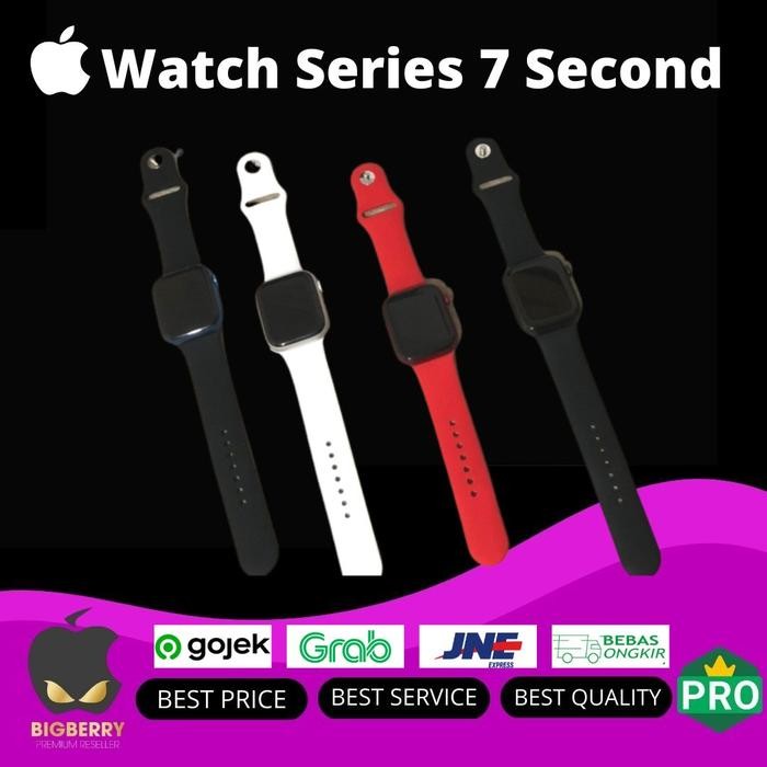 Apple Watch Series 7 41mm 45mm Second Fullset GPS iWatch Original S7