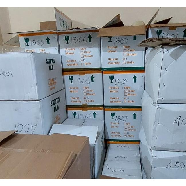 

STRETCH FILM OEM PLASTIK WRAPPING LEBAR 50 CM PANJANG FULL 17 MICRON