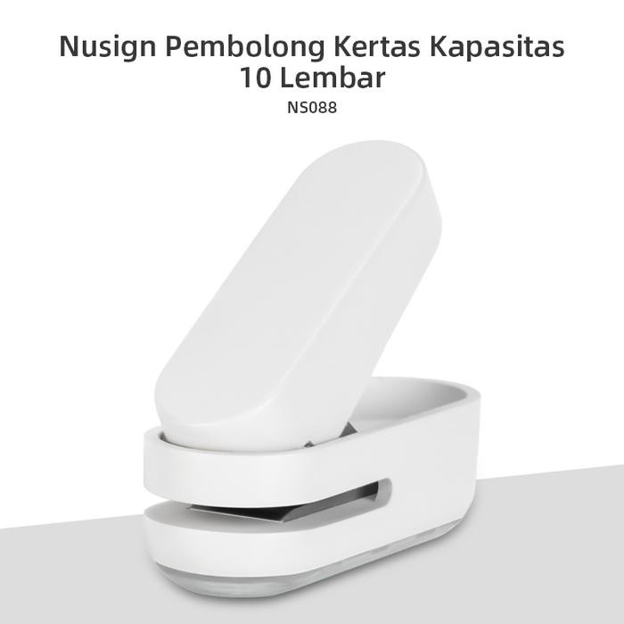 

Nusign One Hole Punch/Pembolong Kertas Kapasitas 10 Lembar Ns088