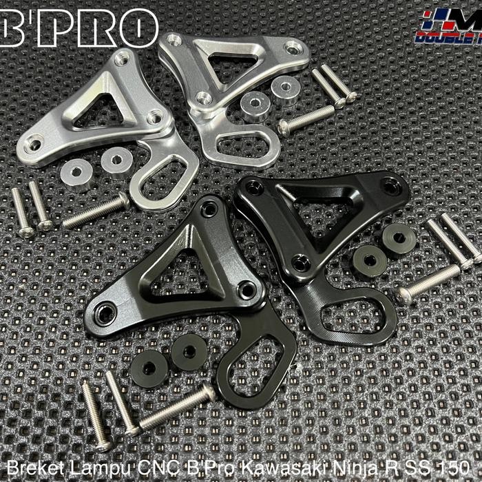 Kupingan Breket Bracket Lampu Bulat BPro Kawasaki Ninja R SS 150