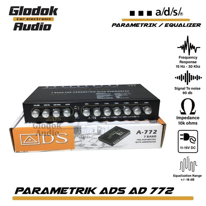PARAMETRIK ADS A 772 EQUALIZER MOBIL