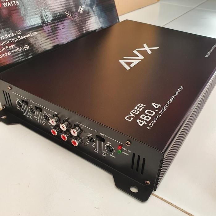POWER AMPLIFIER AVX CYBER 460.4 4 CHANNEL 40.000W