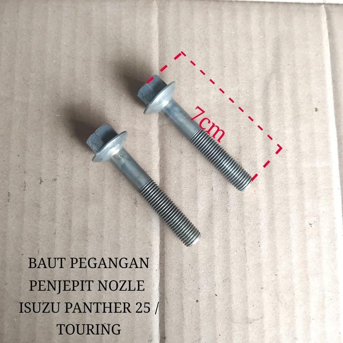 Pegangan Breket Bracket Nozzle Nosel Injector Baut Injector Isuzu Panther 25 2500Cc Elf Engkel Kode