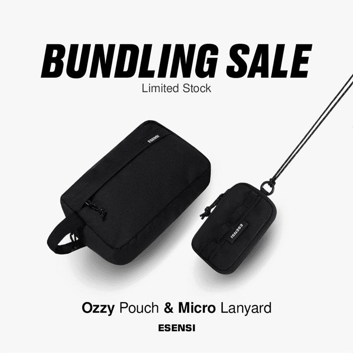 Bundling Ozzy Pouch Esensi Pouch - Tas Selempang - Tas Pinggang - Dompet - Handbag - Lanyard - Tas
