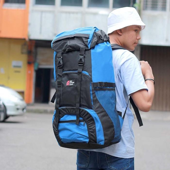 Tas Ransel Keril Gunung 60 Liter Backpack Camping Traveling 118