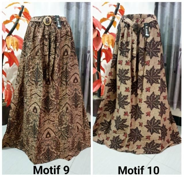 Rok lebar Rok jumbo Rok Batik Wanita
