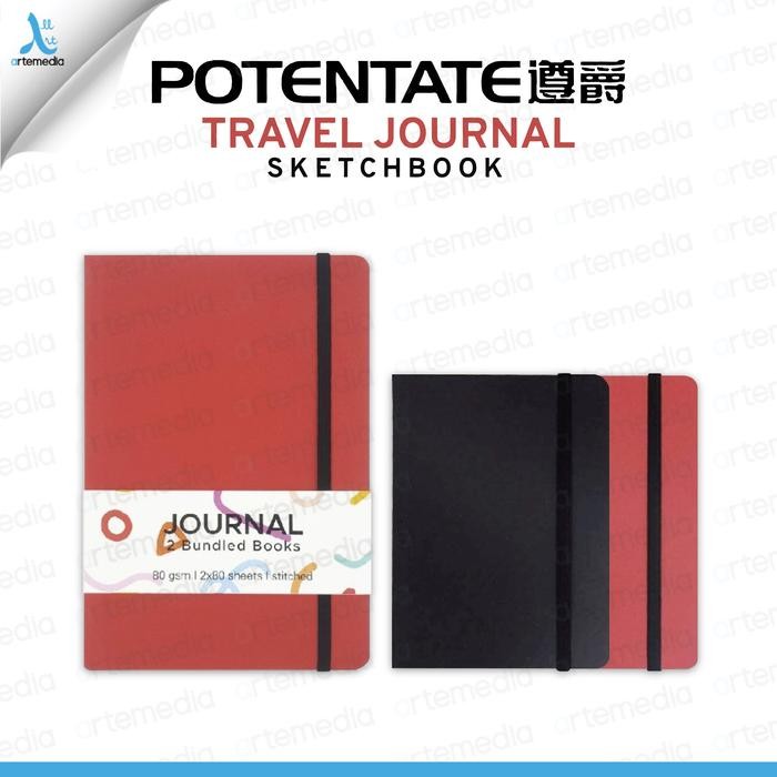 

SARI Potentate Travel Journal Sketchbook Soft Cover Buku Sketsa