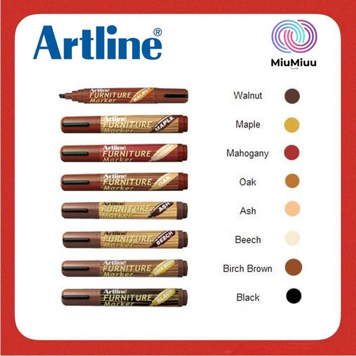 

SARI Spidol Furniture Marker Ash Artline Ek-95 Kayu Perabot