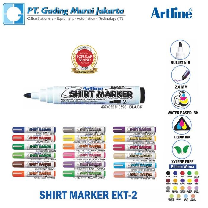 

SARI Spidol Shirt Marker Artline Ekt 2