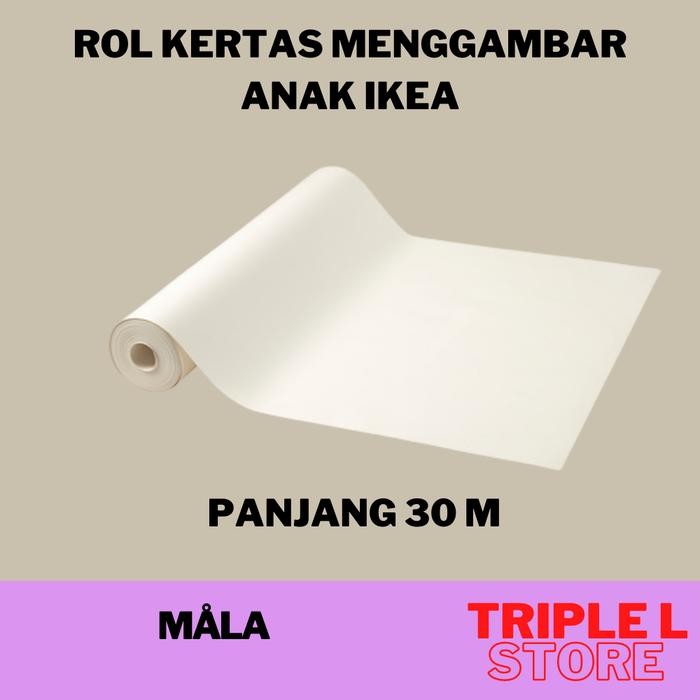

SARI Drawing Paper Roll Kertas Gambar Lukis Rol Anak 30 M Ikml