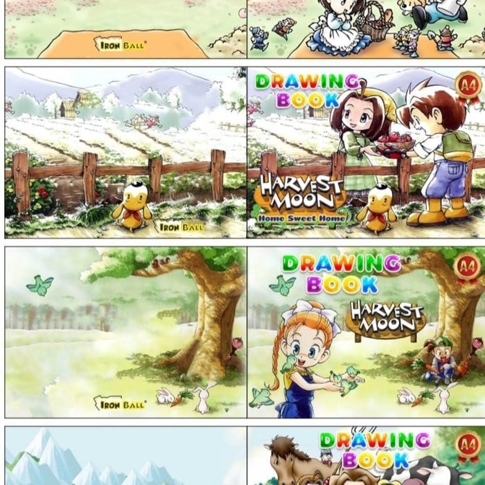 

SARI Buku Gambar A4 Drawing Book Harvest Moon Ukuran 21Cm X 30Cm Isi 6 Lembar 1 Pak Isi 10