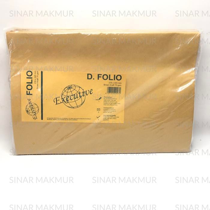 

5WUM Amplop Coklat Folio Executive