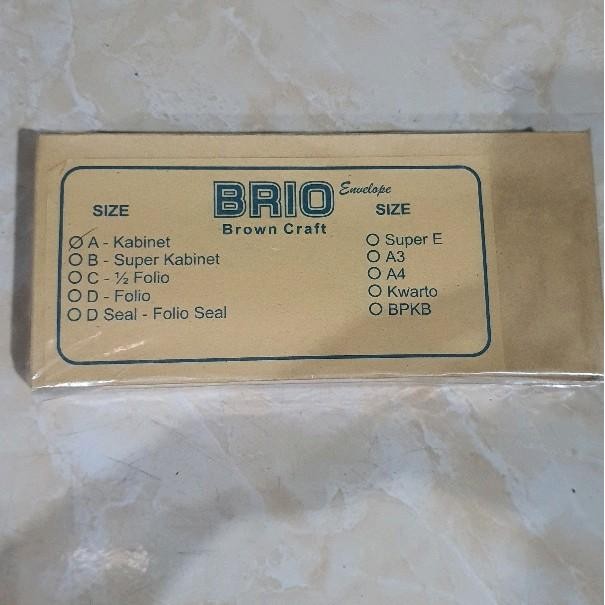 

5WUM Amplop Coklat Samson Kabinet Brio 80Gr