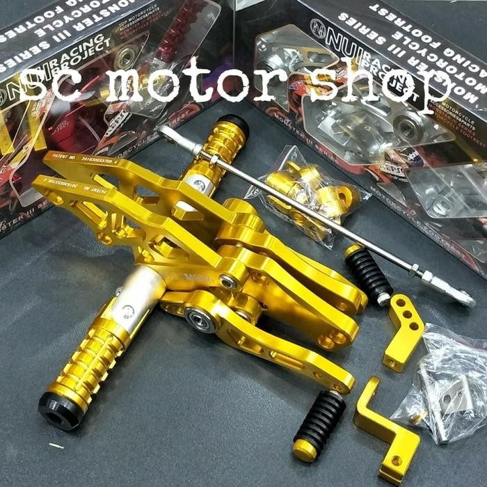 UNDERBONE NUI RACING MONSTER 3 LIPAT R15 V3,N250,GSX/SATRIA FU NEW