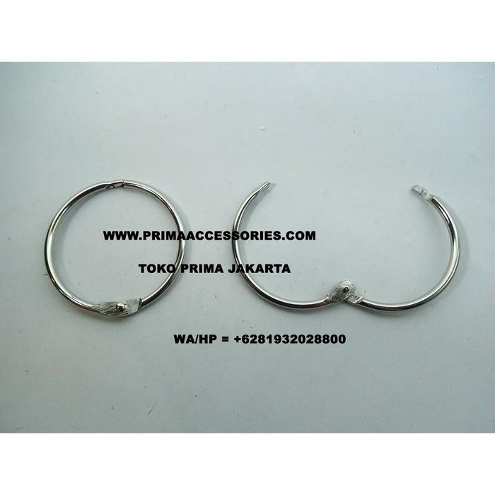 Ring Buka Tutup / Ring Tas 50 K Nickel