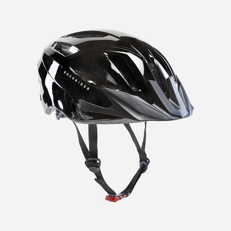 Decathlon ROCKRIDER Helm Sepeda Gunung EXPL 50 Hitam - 8530112