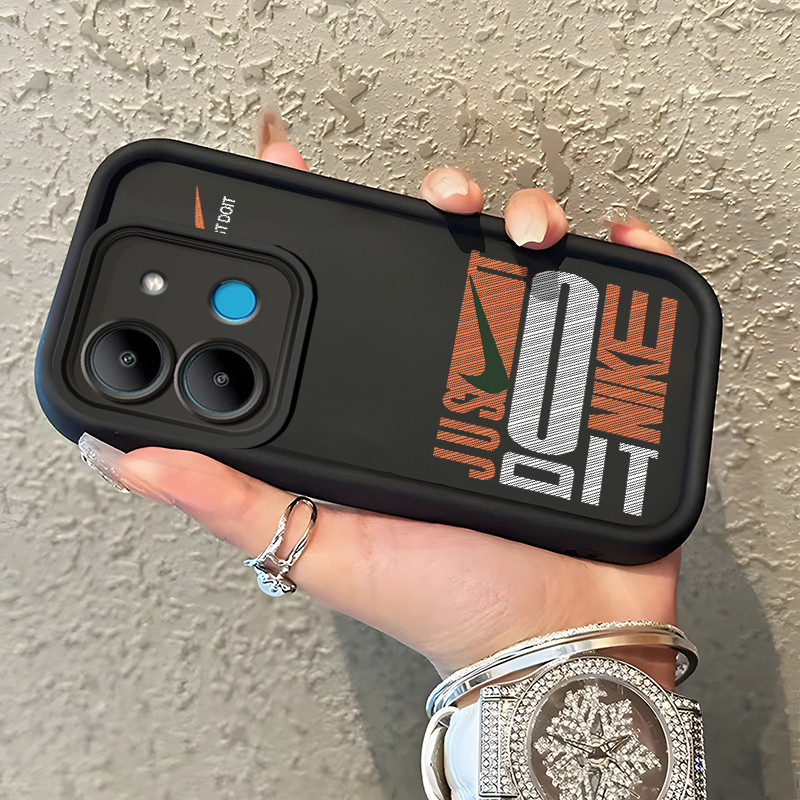 Casing Hp Untuk Infinix Smart 7 Smart 7 HD Tecno Spark Go 2023 Tecno Pop 7 Pro Case Just do it pedul