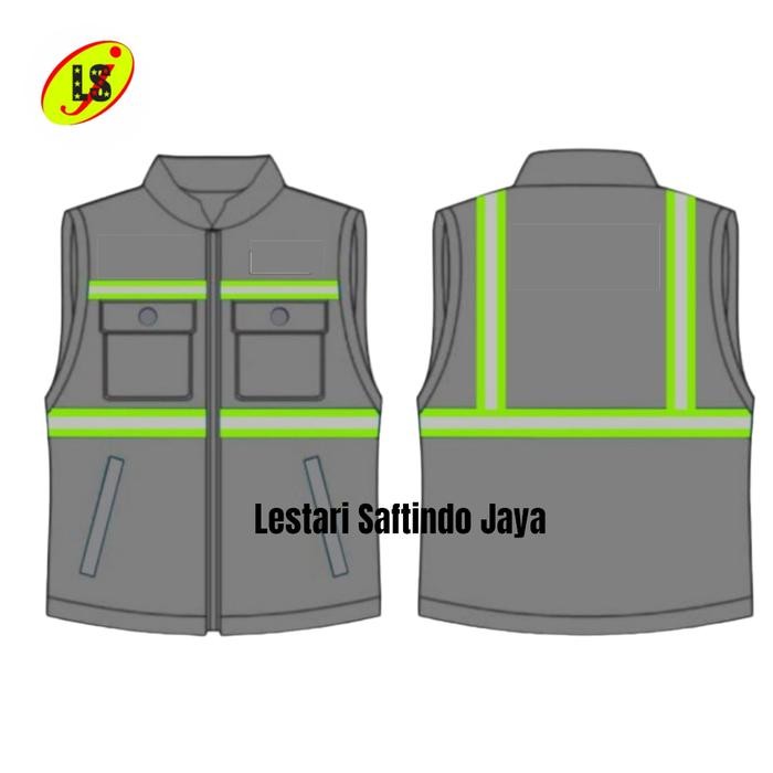 Rompi Safety / Safety Vest Custom /Rompi Proyek