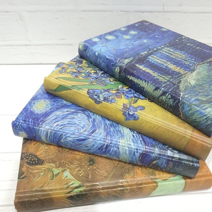 

Van Gog Hardcover Notebook Buku A5 Isi Dalam Campur Planner Journal Notebbook