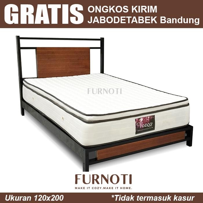 Tempat Tidur Divan Minimalis - Platform Bed - Ranjang Kayu 120X200