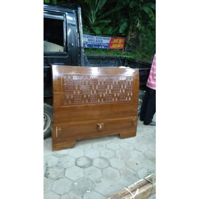 Tempat Tidur Jati Ranjang Kayu Jati