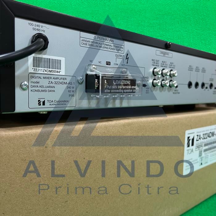 TOA ZA-3224DM (DIGITAL MIXER AMPLIFIER 240W / MP3 / ZA 3224 DM)