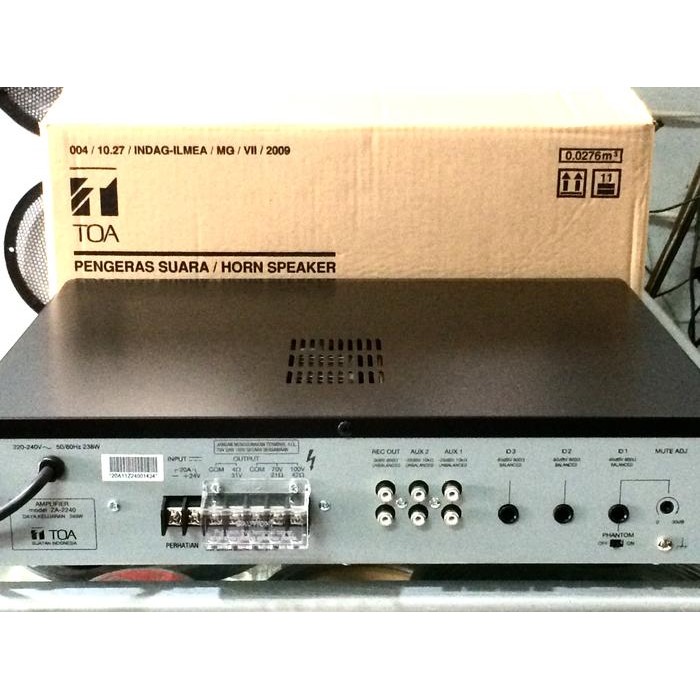 AMPLI TOA ZA-2240 240 WATT ORIGINAL