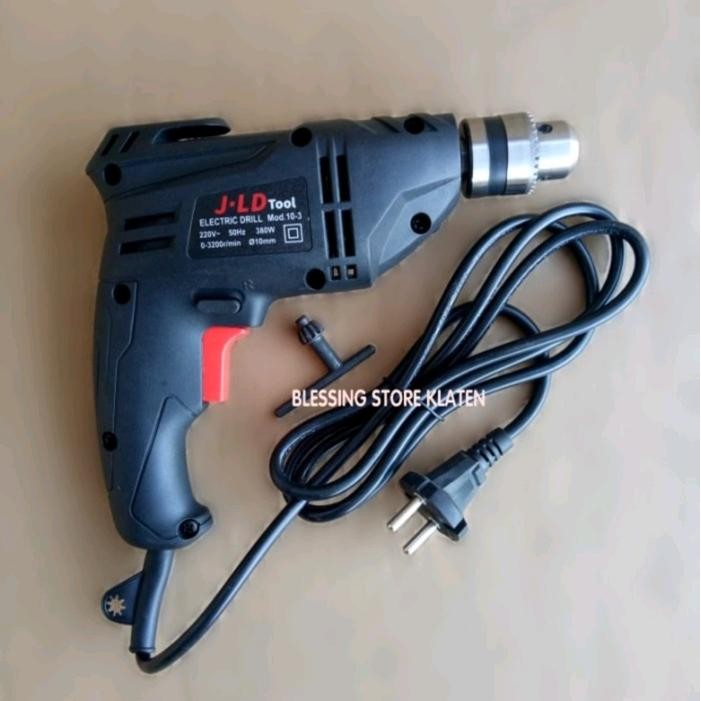 BOR LISTRIK JLD 10.3 BOR BESI KAYU TEMBOK 1012