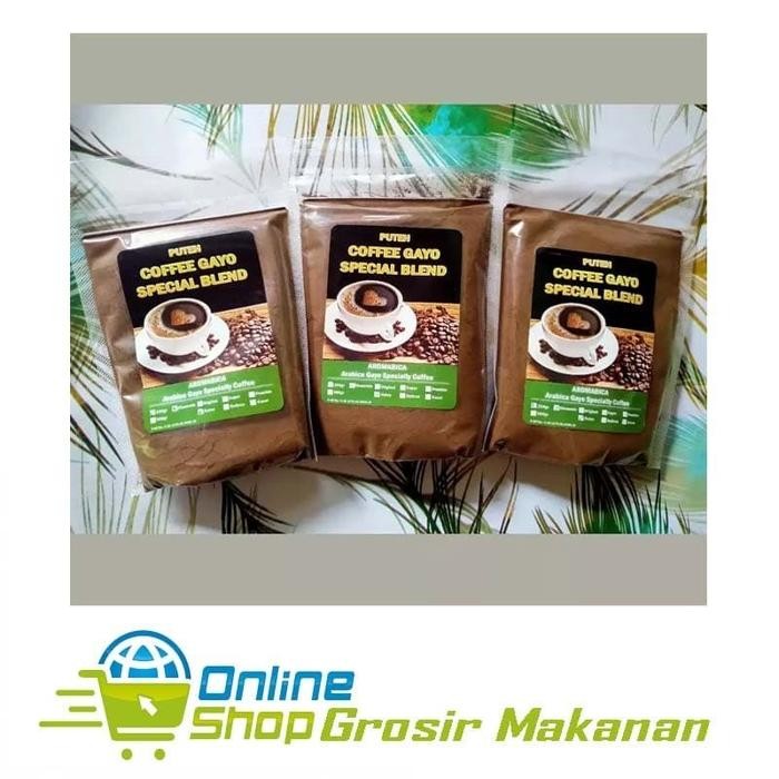 

Kopi Gayo 250 Gram Ekonomis Bubuk Halus & Kasar - Halal