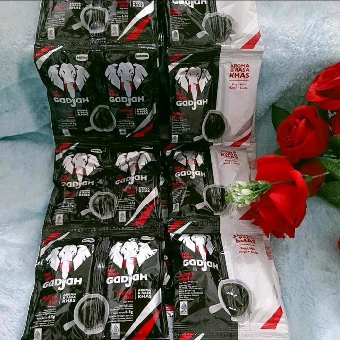 

KOPI GADJAH SACET 40 PCS KOPI TUBRUK ASLI [ 2 PACK/2RENTENG]