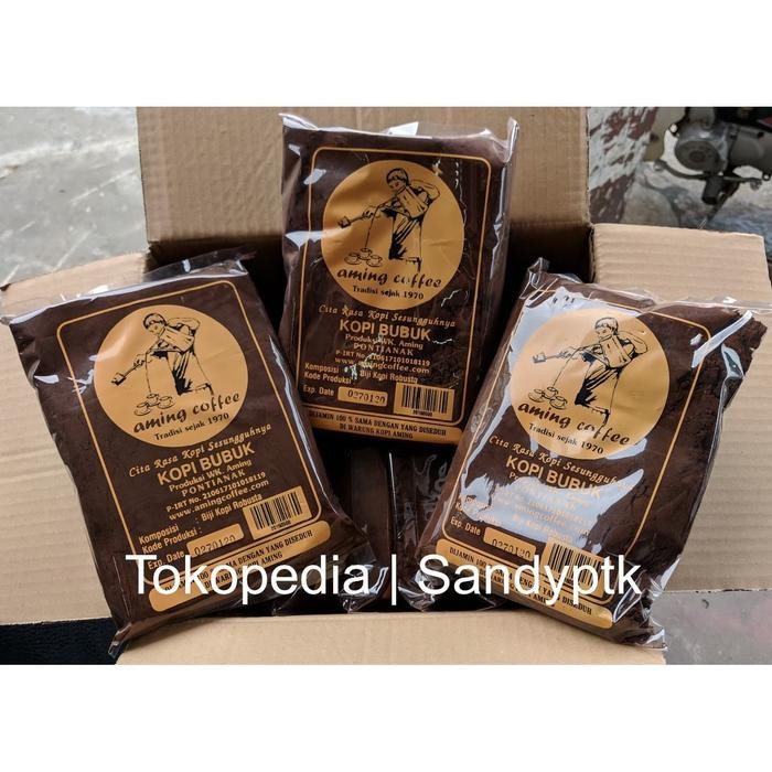 

Kopi Bubuk Aming Coffee Khas Pontianak (200 Gram)