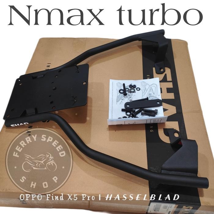 Bracket Breket Box Shad Nmax Turbo / Dudukan Box Nmax neo turbo