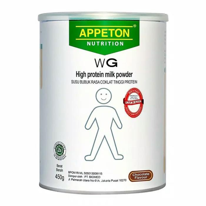 Appeton Nutrion WG Rasa Coklat Susu untuk Menambah Berat Badan Apeton