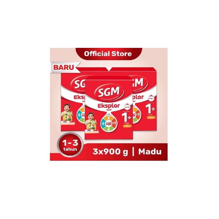 susu sgm 1 plus 900gr vanila