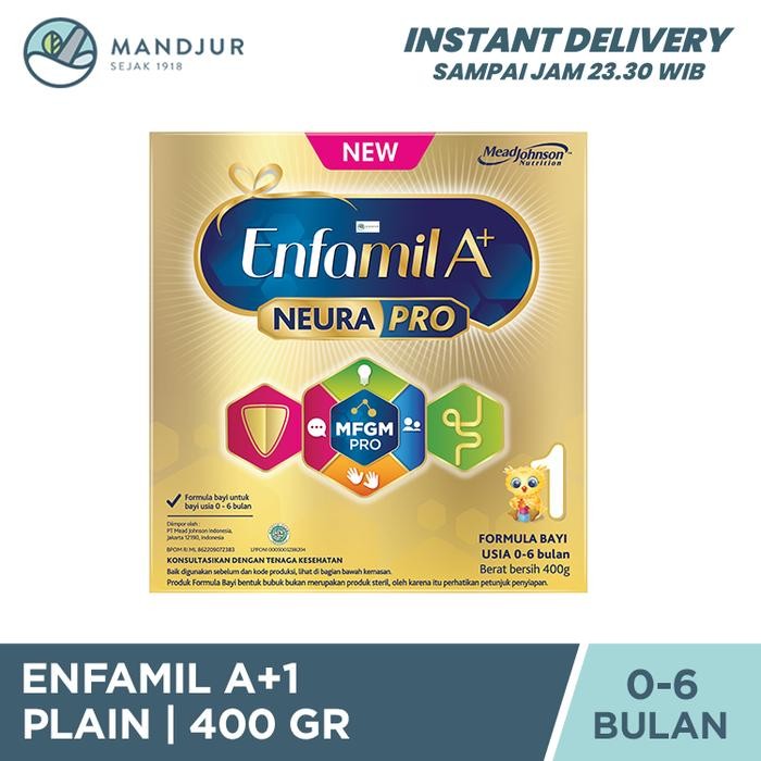Enfamil A+1 - Susu Formula Bayi 0-6 Bulan 400 gr