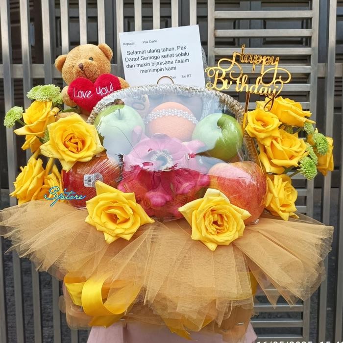 

Parcel Buah Segar Hadiah Lebaran Imlek Ulang Tahun Natal Pernikahan 03