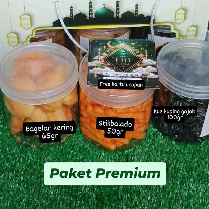 

PAKET PREMIUM - Hampers Ramadhan Takjil/Snack box, Parcel Lebaran+ Free box +hantag kartu ucapan