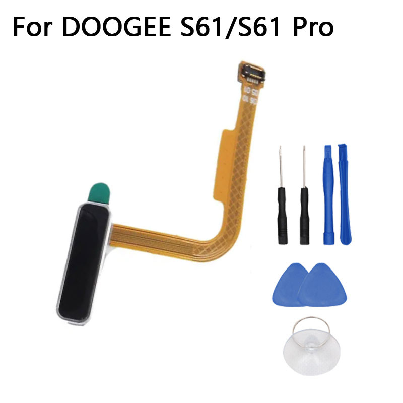 New Original DOOGEE S61 S61 Pro Fingerprint Sensor Button Cable flex FPC Accessories For DOOGEE S61